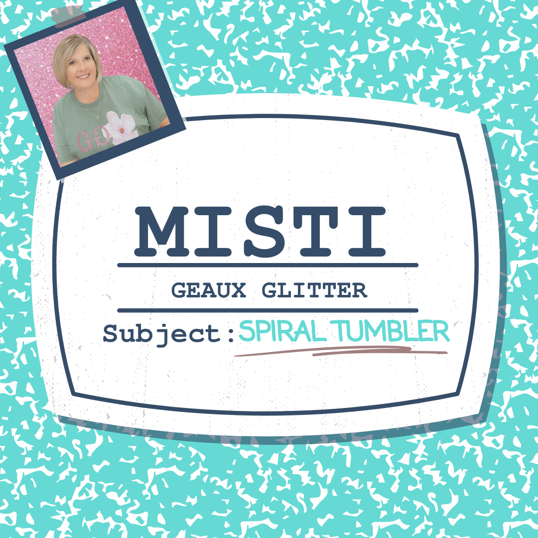 Spiral Tumbler (Misti)